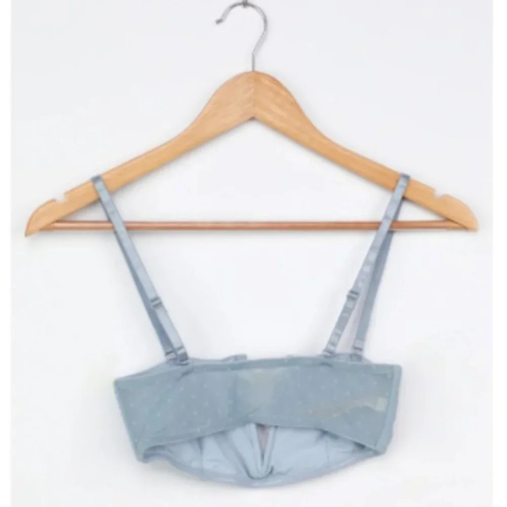 Free People‎ Sierra Wireless Convertible Bandeau Bralette Blue